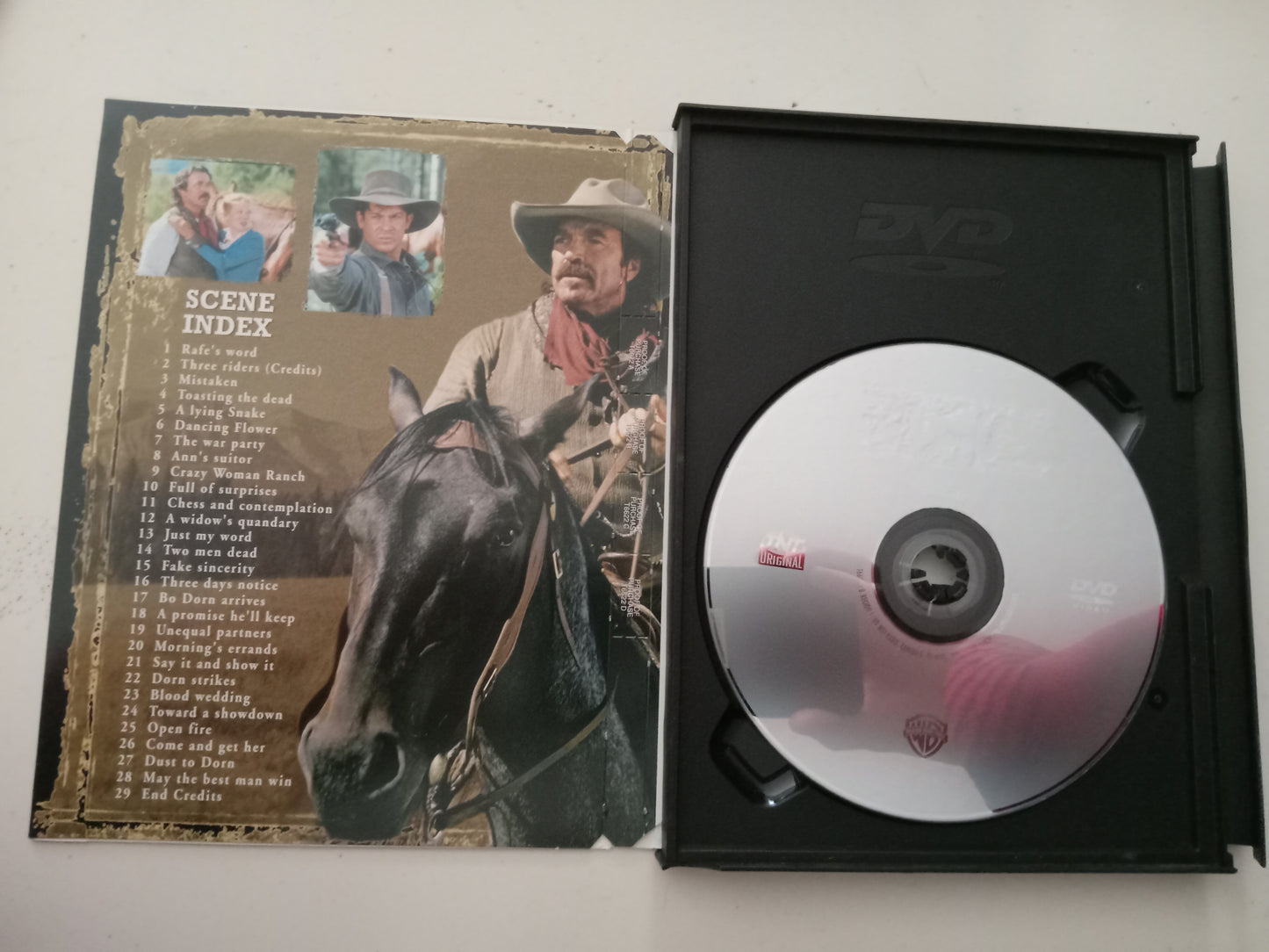 Louis L'Amour's Crossfire Trail, DVD Movie, Widescreen, Not Rated, USED