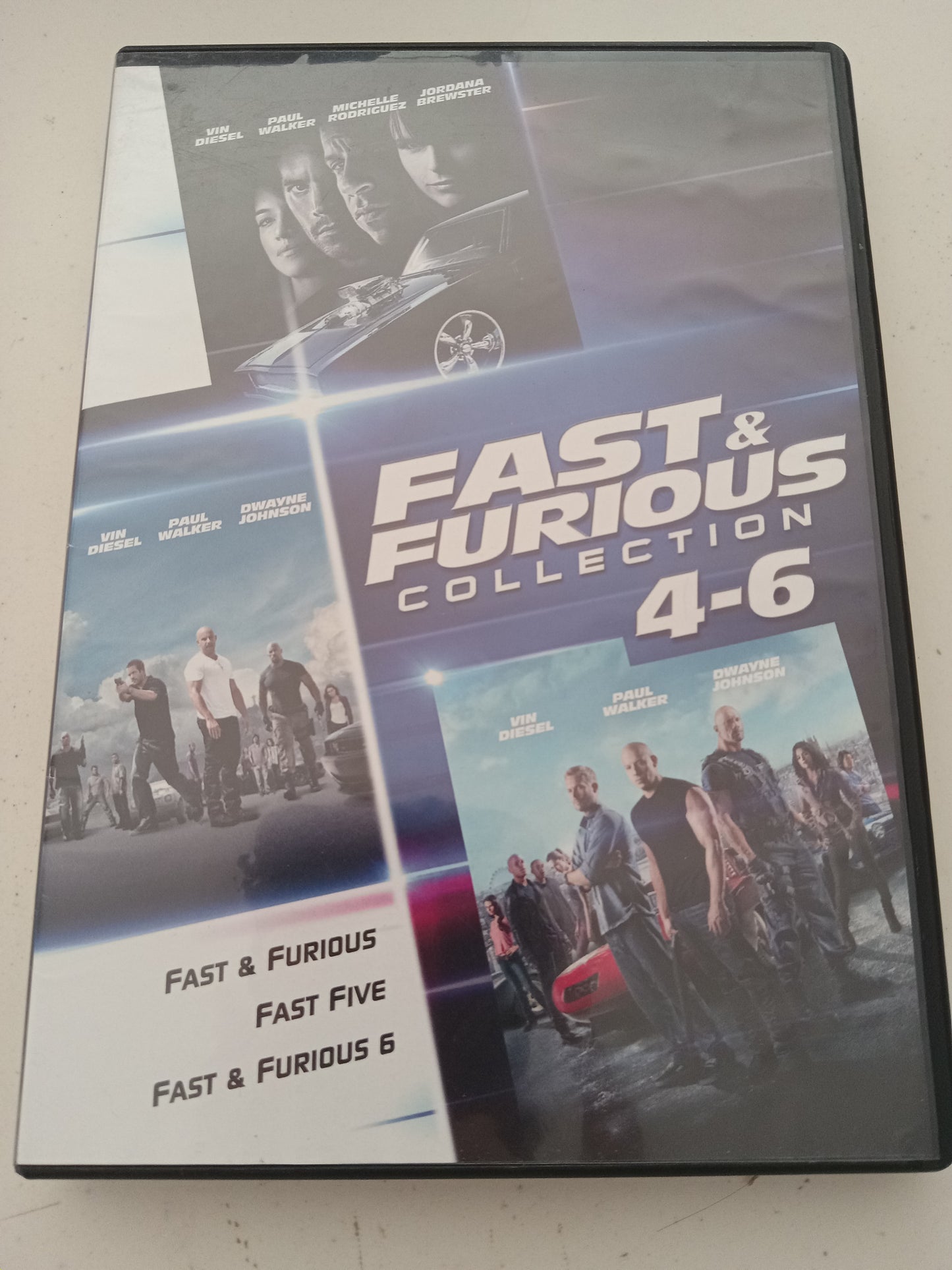 Fast And Furious Collection 4,5,6, Fast Five, DVD Movies, Vin Diesel Widescreen, Rated PG-13, USED