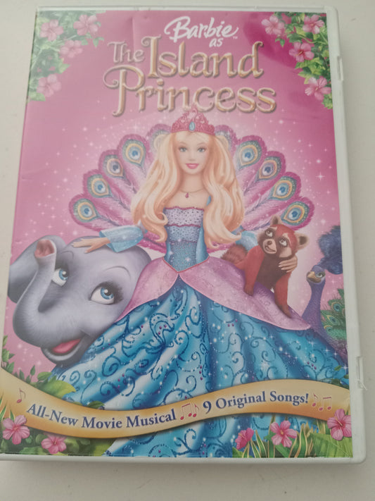 Barbie As The Island Princess, DVD Movie, Widescreen, Not Rated, USED