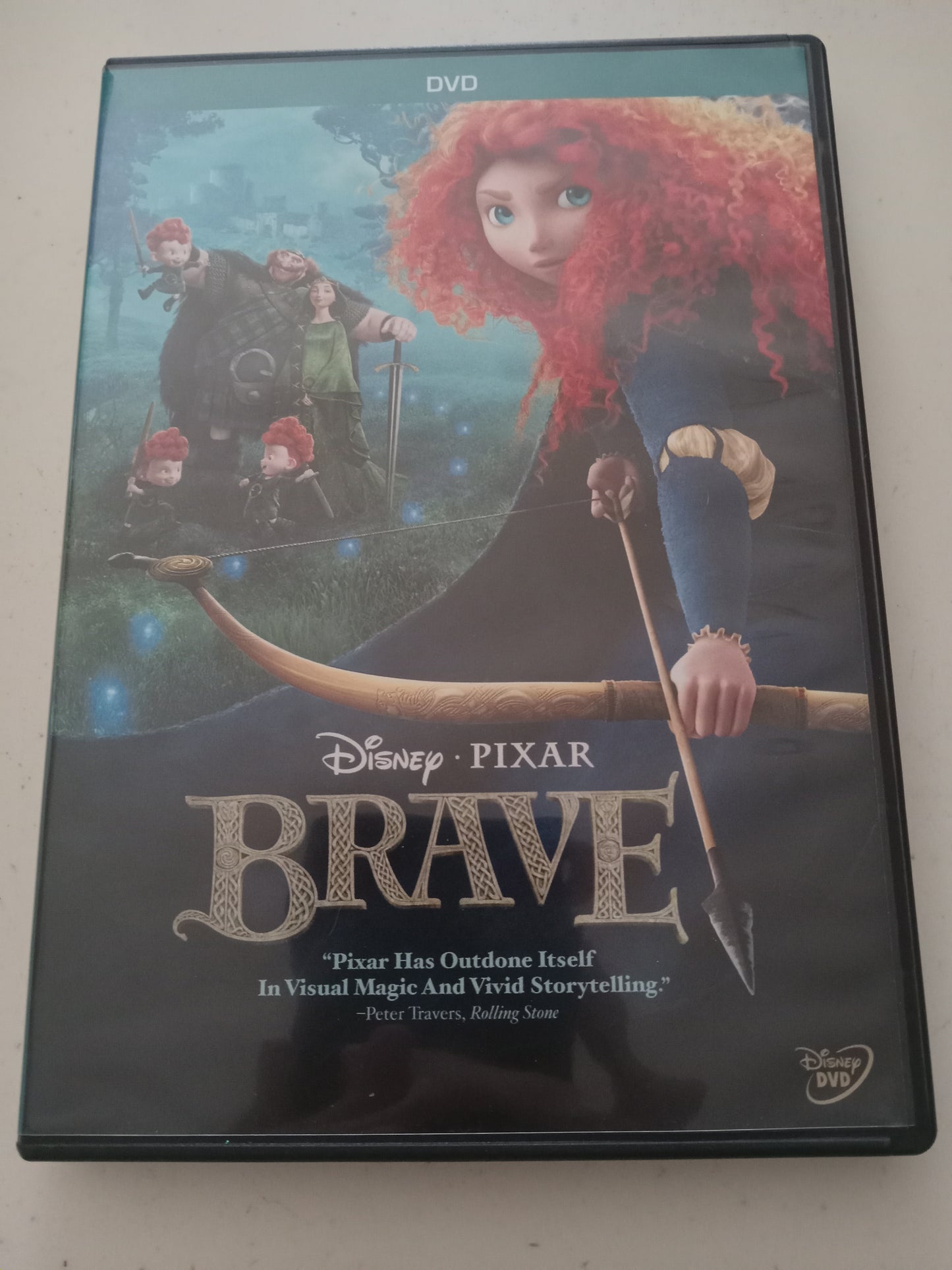 Brave, DVD Movie, Widescreen, Rated PG, USED