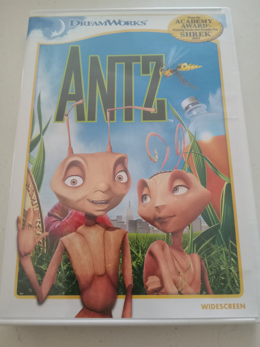 Antz, DVD Movie, Dreamworks Widescreen, Rated PG, NEW/USED