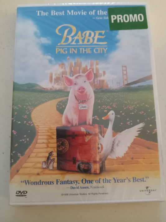 Babe Pig In The City, DVD Movie, Widescreen, Rated G, NEW