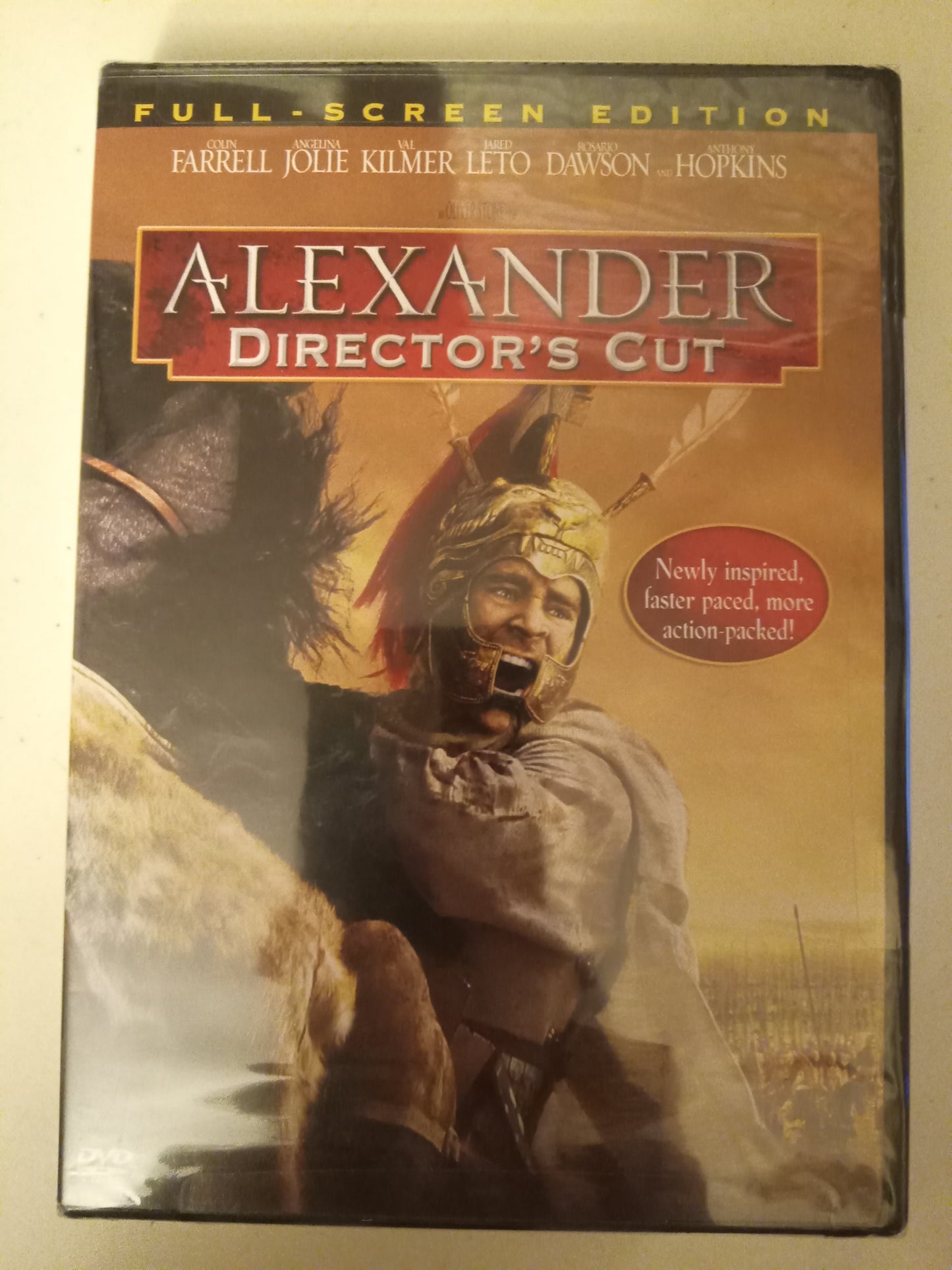 Alexander, DVD Movie, 2 Disc Widescreen/Fullscreen Director's Cut/Special Edition, Rated R, NEW/USED