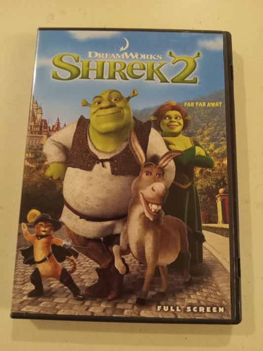 Shrek 2, Dreamworks Animation DVD Movie, Widescreen/Fullscreen, Rated PG, NEW/USED