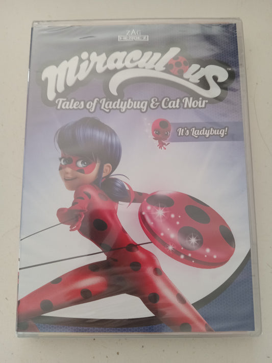 Miraculous Tales of Ladybug & Cat Noir, DVD Movie, Widescreen, Not Rated, NEW