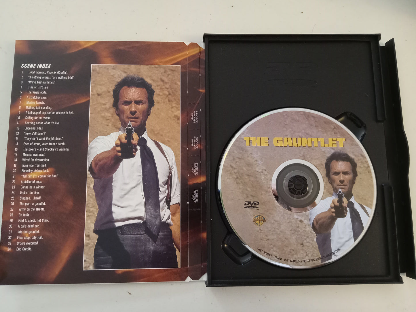 The Gauntlet, DVD Movie, Widescreen, Rated R, Rare USED