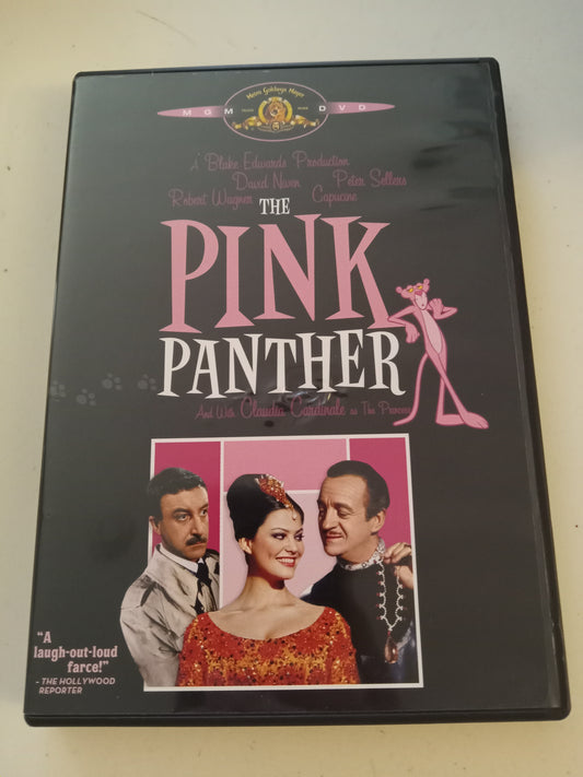 The Pink Panther, 1964, DVD Movie, Peter Sellers Widescreen, Rated PG, USED