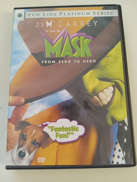 The Mask, From Zero to Hero, DVD Movie, Widescreen, Rated PG-13, USED