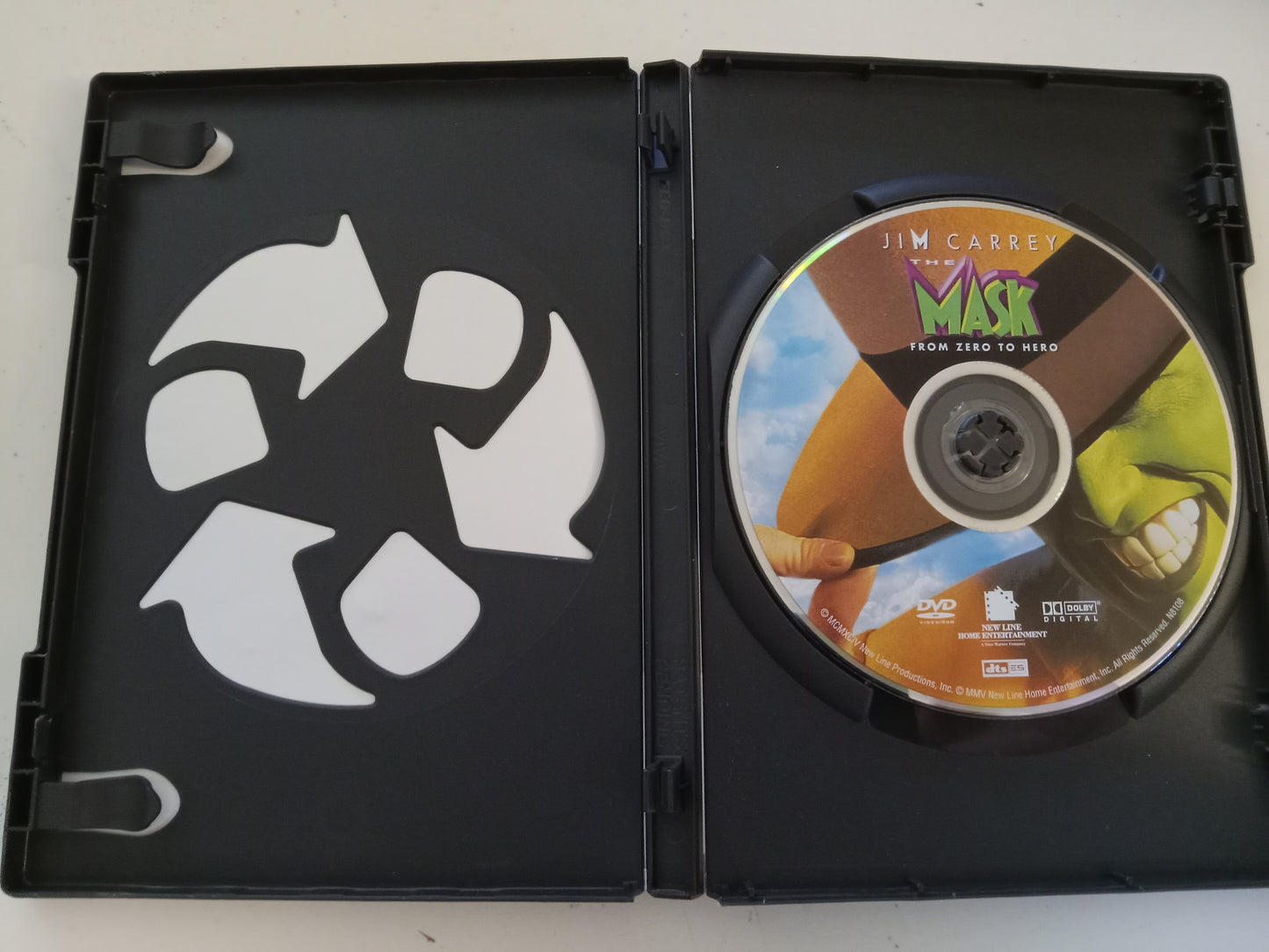 The Mask, From Zero to Hero, DVD Movie, Widescreen, Rated PG-13, USED