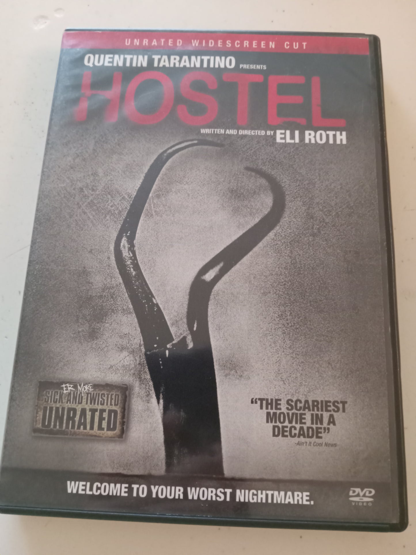 Hostel, DVD Movie, Widescreen, Not Rated, USED