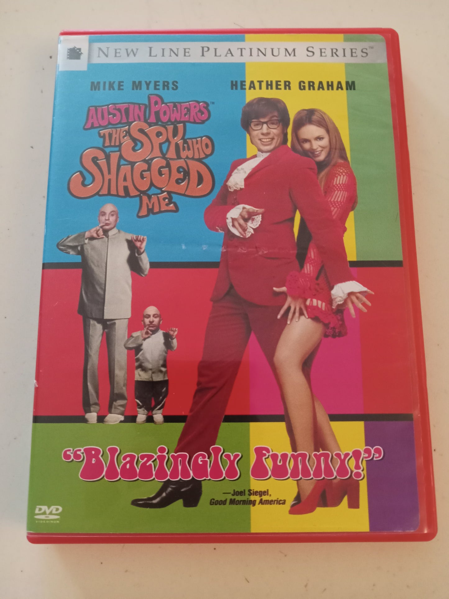 Austin Powers The Spy Who Shagged Me DVD Movie, Widescreen, Rated PG-13, USED
