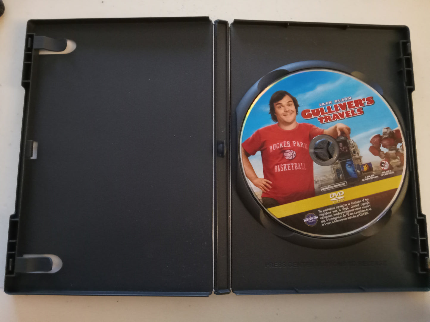 Gulliver's Travels, 1 Disk ONLY, DVD Movie, Widescreen, Rated PG, USED