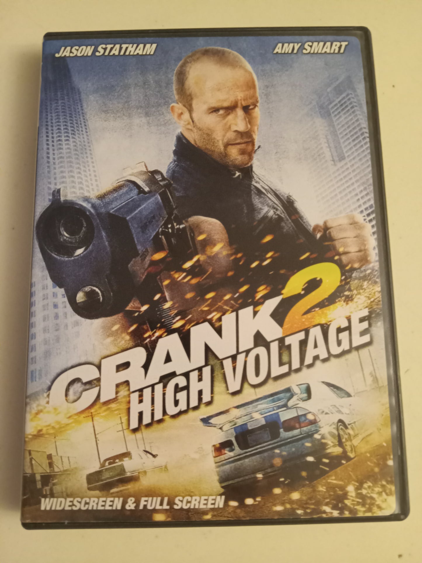 Crank 2 High Voltage DVD Movie, Jason Statham Widescreen, Rated R, USED