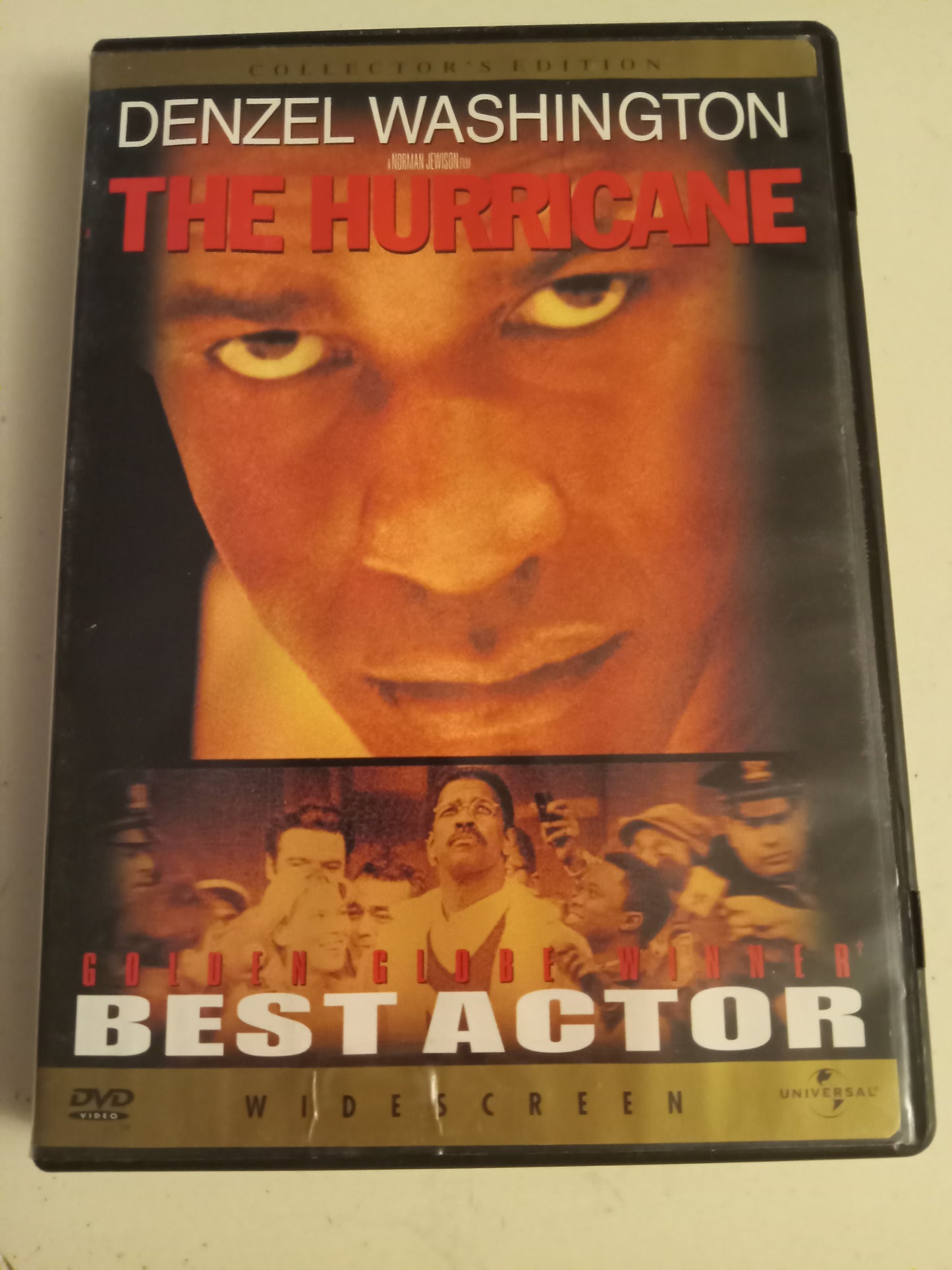 The Hurricane, Collector's Ed. DVD Movie, Widescreen, Rated R, USED