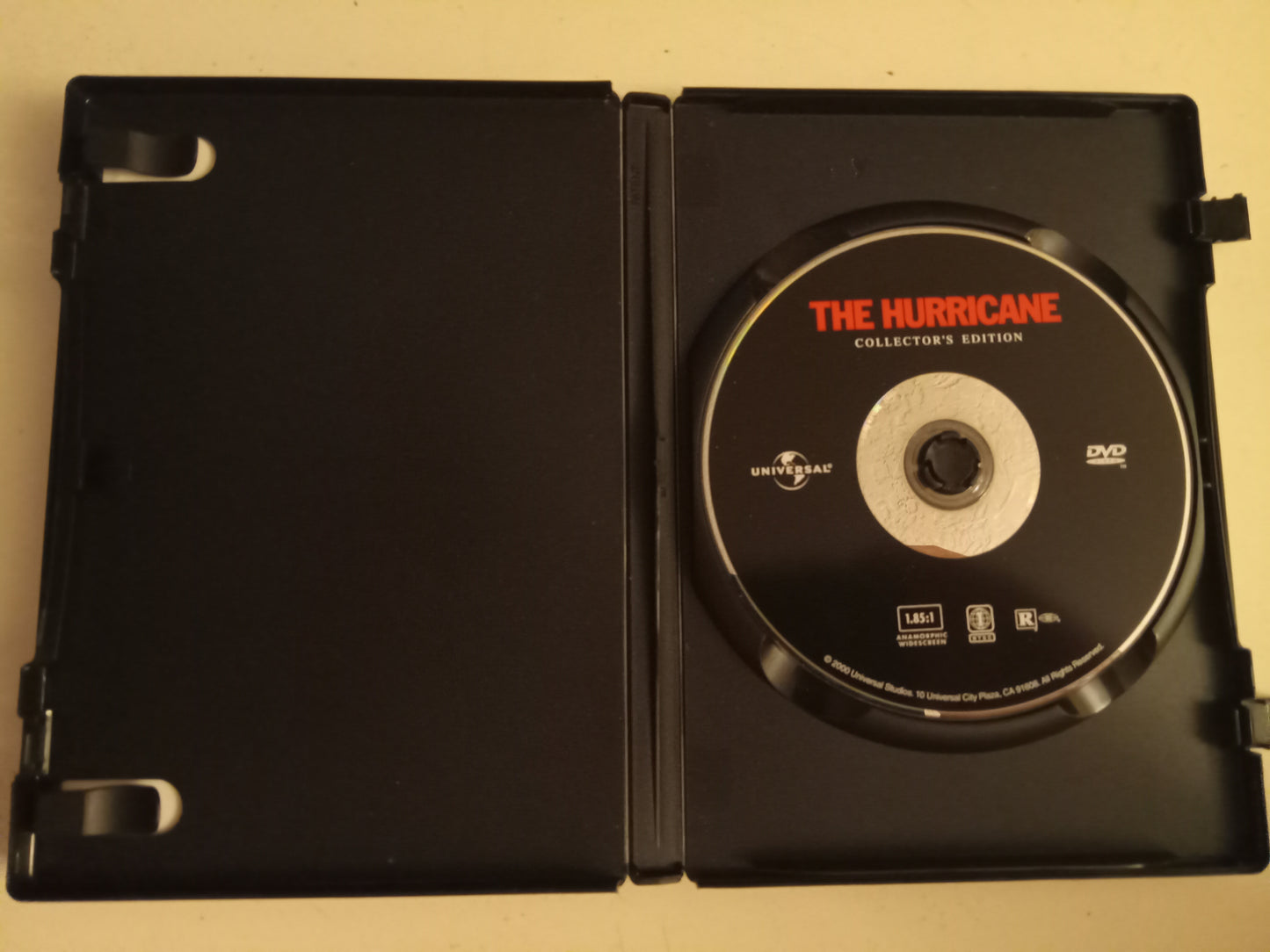 The Hurricane, Collector's Ed. DVD Movie, Widescreen, Rated R, USED
