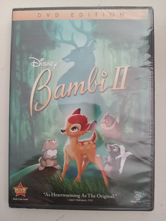Bambi II 2, Animated Disney DVD Movie, Rated G, Widescreen, NEW/USED