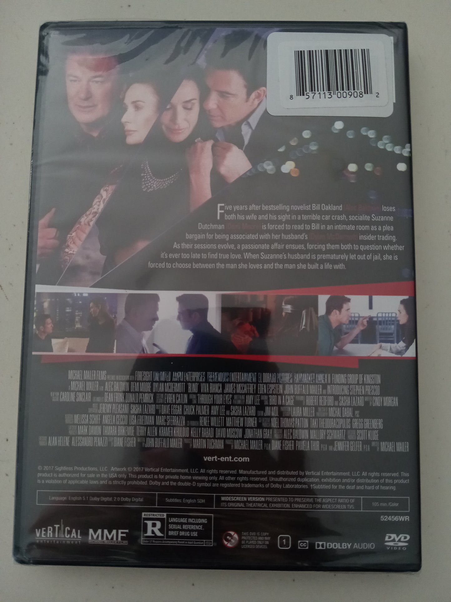 Blind, Seeing is Deceiving, DVD Movie Widescreen, Rated R, NEW