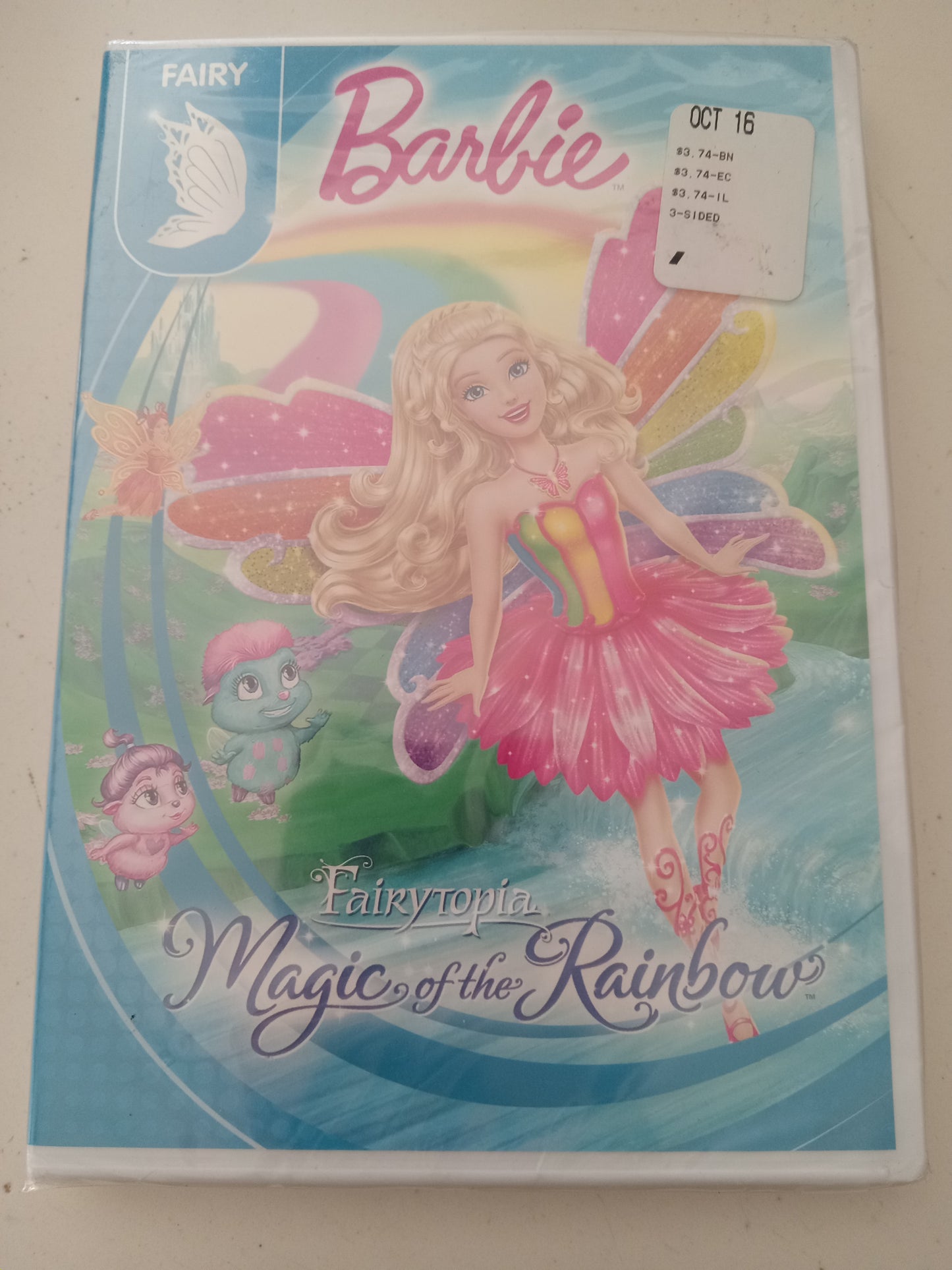 Barbie Fairytopia Magic Of The Rainbow, DVD Movie Widescreen, Not Rated, NEW/USED