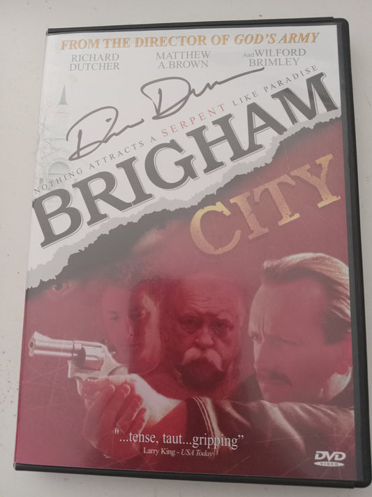 Brigham City, DVD Movie, Richard Dutcher Widescreen, Rated PG-13, Rare OOP, USED
