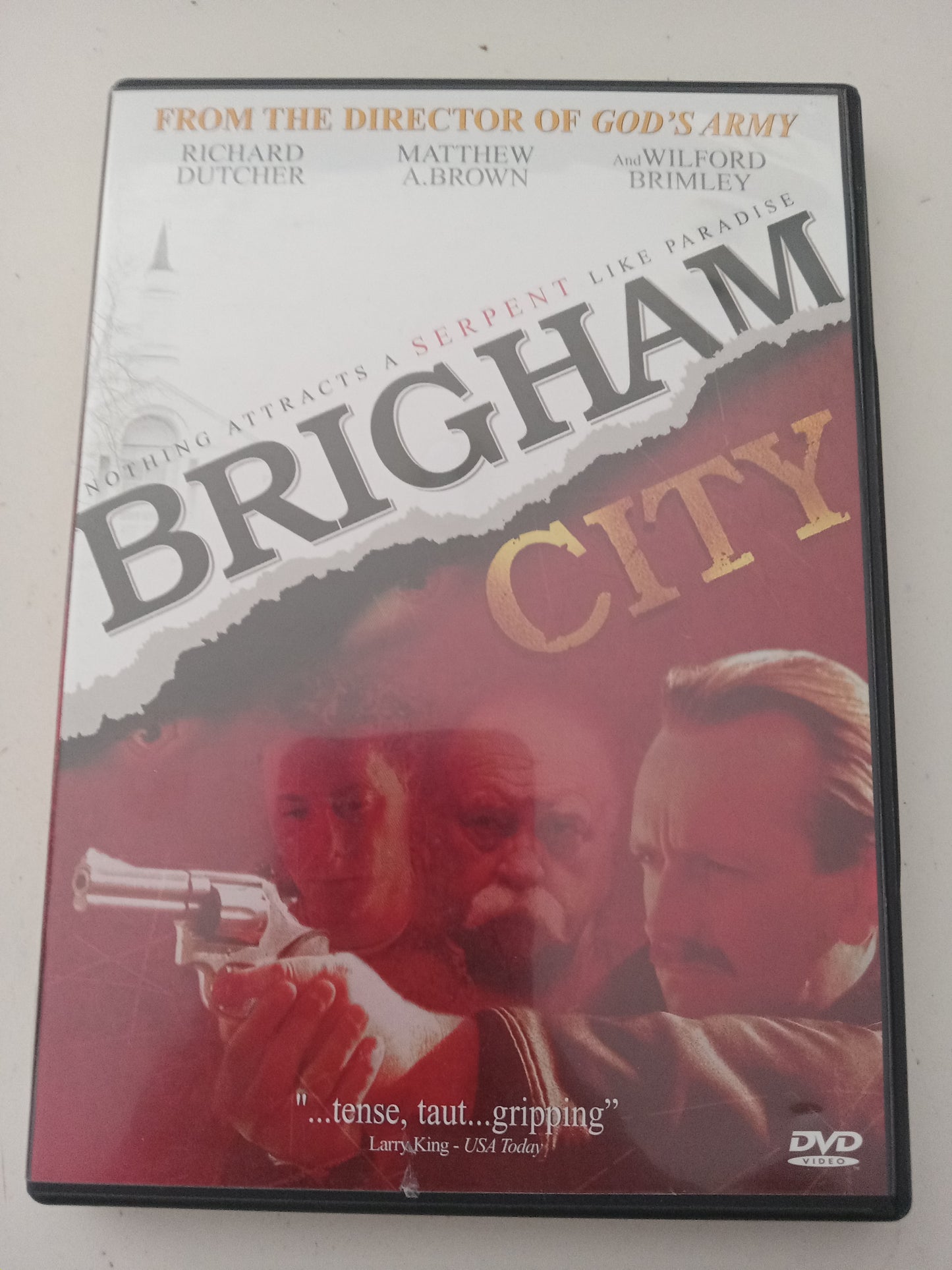 Brigham City, DVD Movie, Richard Dutcher Widescreen, Rated PG-13, Rare OOP, USED