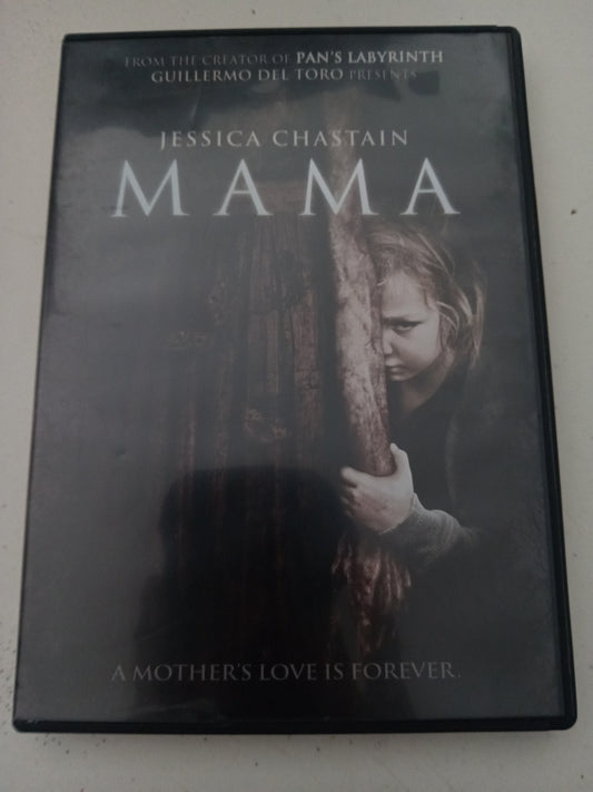 Mama, DVD Movie Jessica Chastain Widescreen, Rated PG-13, USED