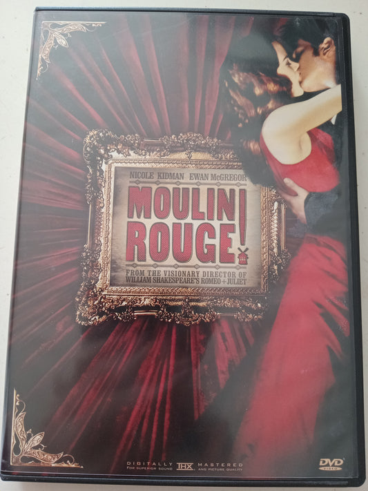 Moulin Rouge, DVD Movie, 2 Disc Special Ed. Nicole Kidman Widescreen, Rated PG-13, NEW/USED