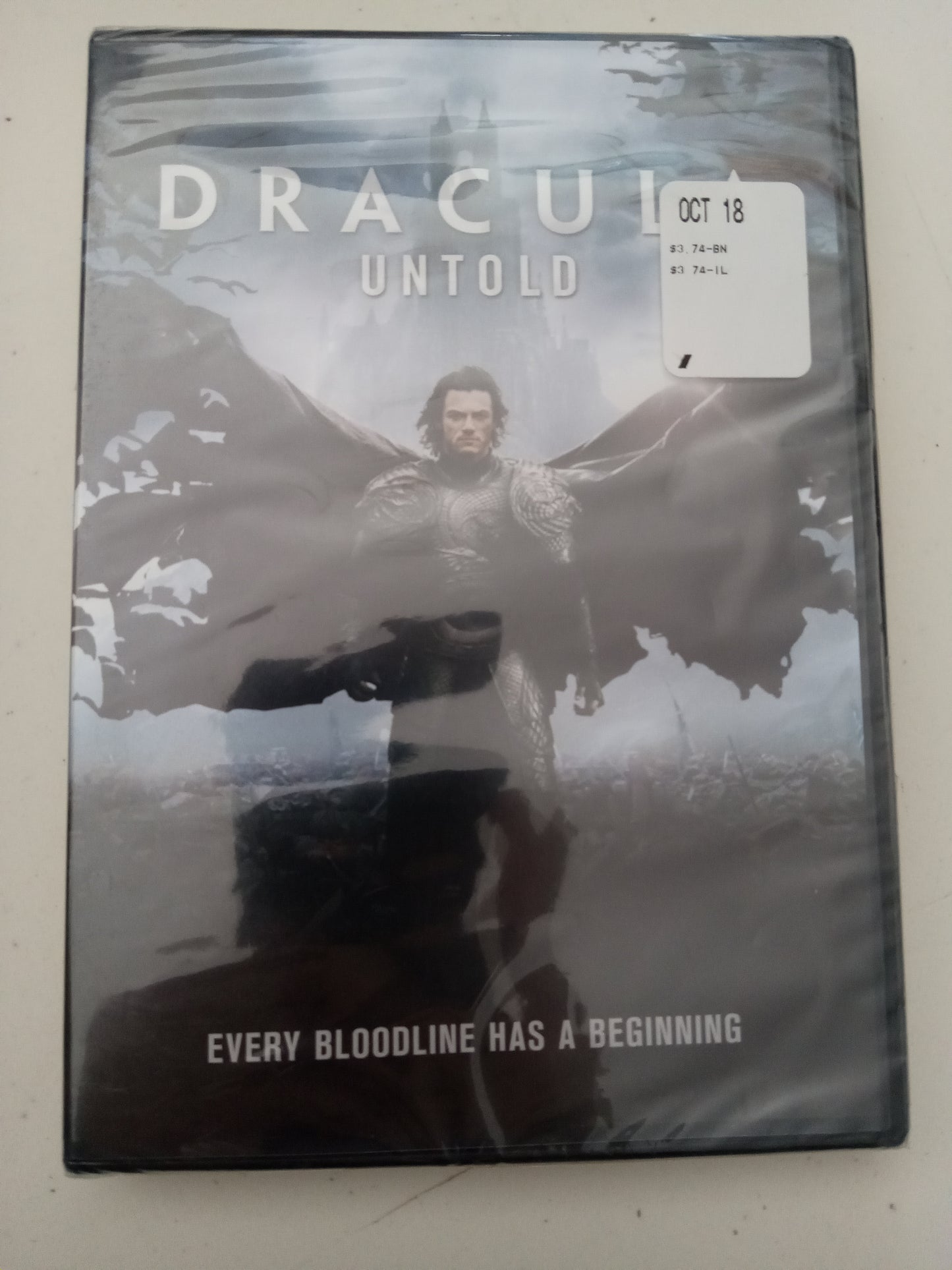 Dracula Untold, DVD Movie Luke Evans Widescreen, Rated PG-13, NEW/USED