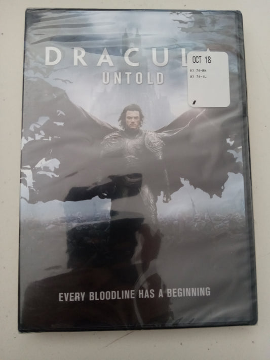 Dracula Untold, DVD Movie Luke Evans Widescreen, Rated PG-13, NEW/USED