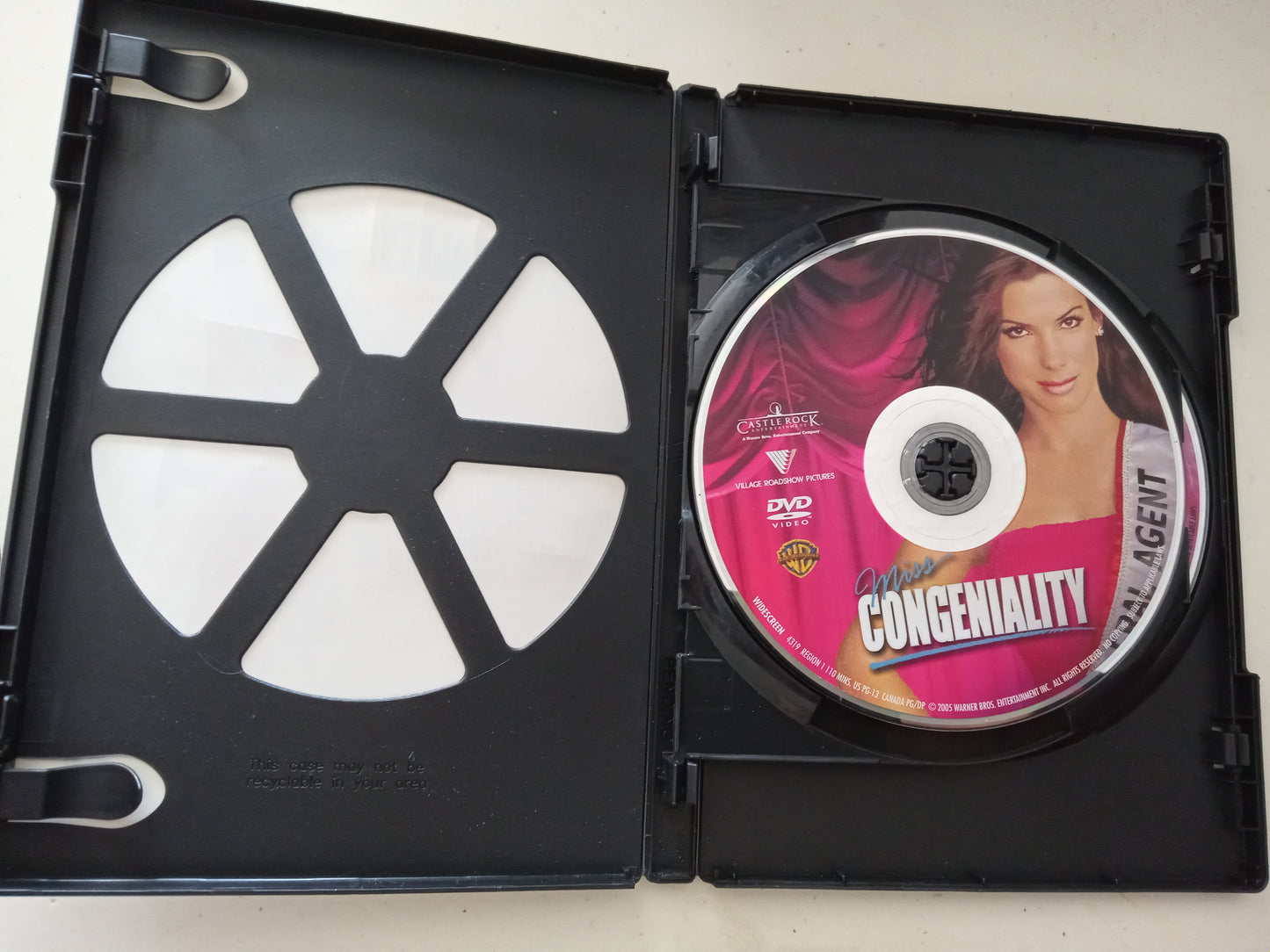 Miss Congeniality 1&2 Armed And Fabulous, Deluxe Ed. 2 DVD Movies, Widescreen/Fullscreen Rated PG-13, USED
