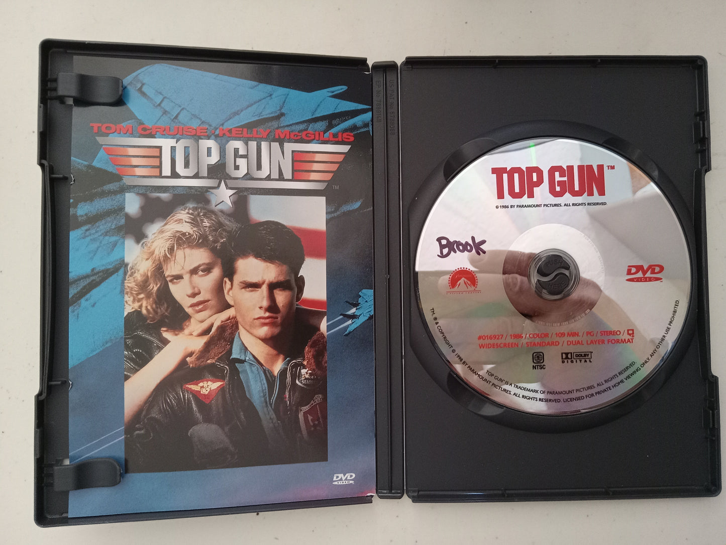 Top Gun, Special Collector's Ed. DVD Movie, Widescreen 2 Discs, Rated PG, NEW