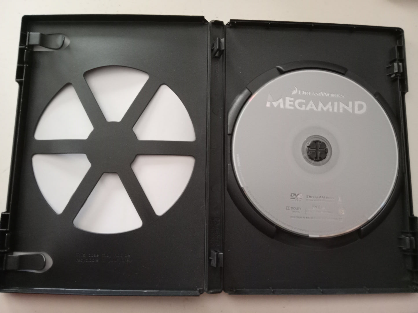 Megamind, Dreamworks Animation DVD Movie, Brad Pitt Widescreen, Rated PG, USED