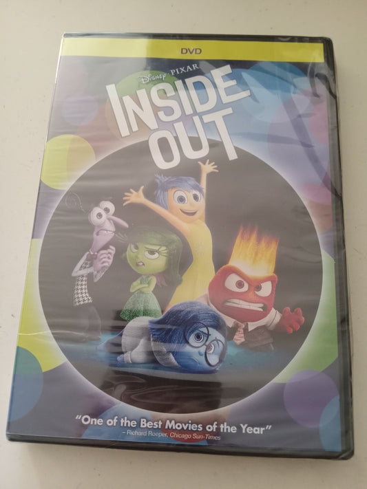 Inside Out, DVD Movie, Widescreen, Rated PG, NEW