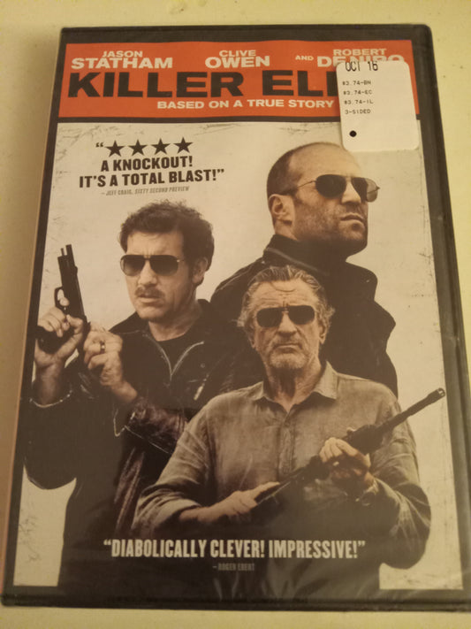 Killer Elite, DVD Movie, Widescreen, Rated R, NEW/USED