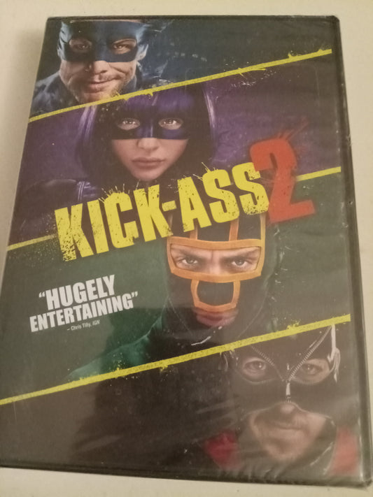 Kick Ass 2, DVD Movie, Widescreen, Rated R, NEW
