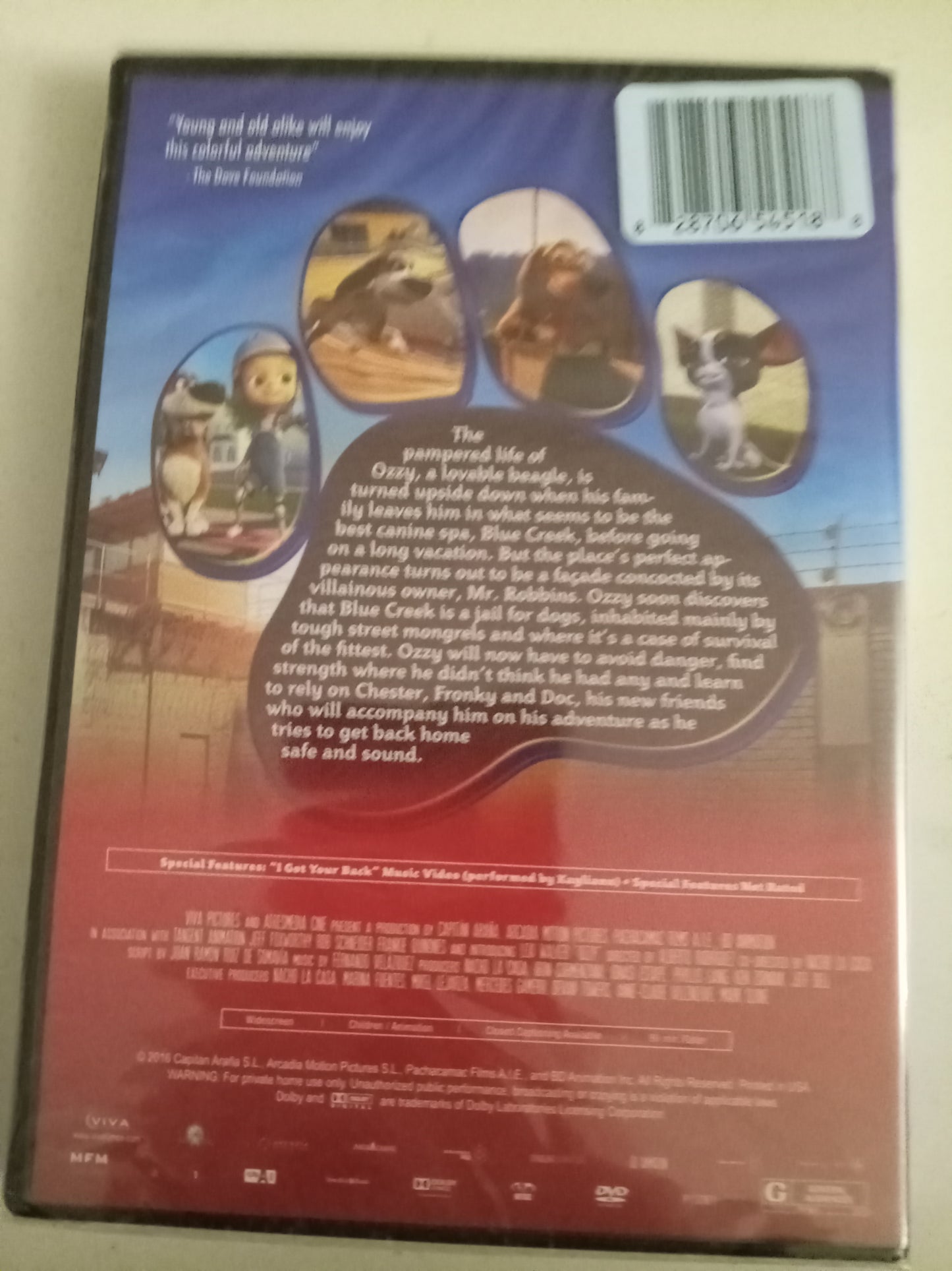 Ozzy, DVD Movie, Widescreen, Rated G, NEW