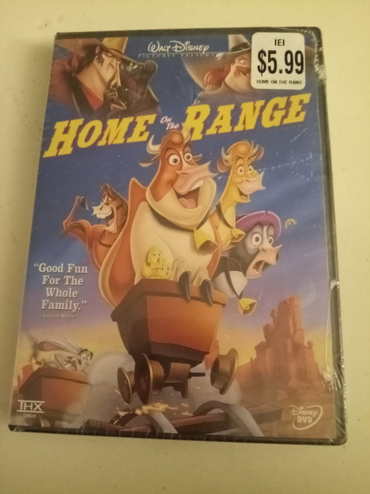 Home On The Range, Disney Animation DVD Movie, Widescreen, Rated PG, NEW/USED