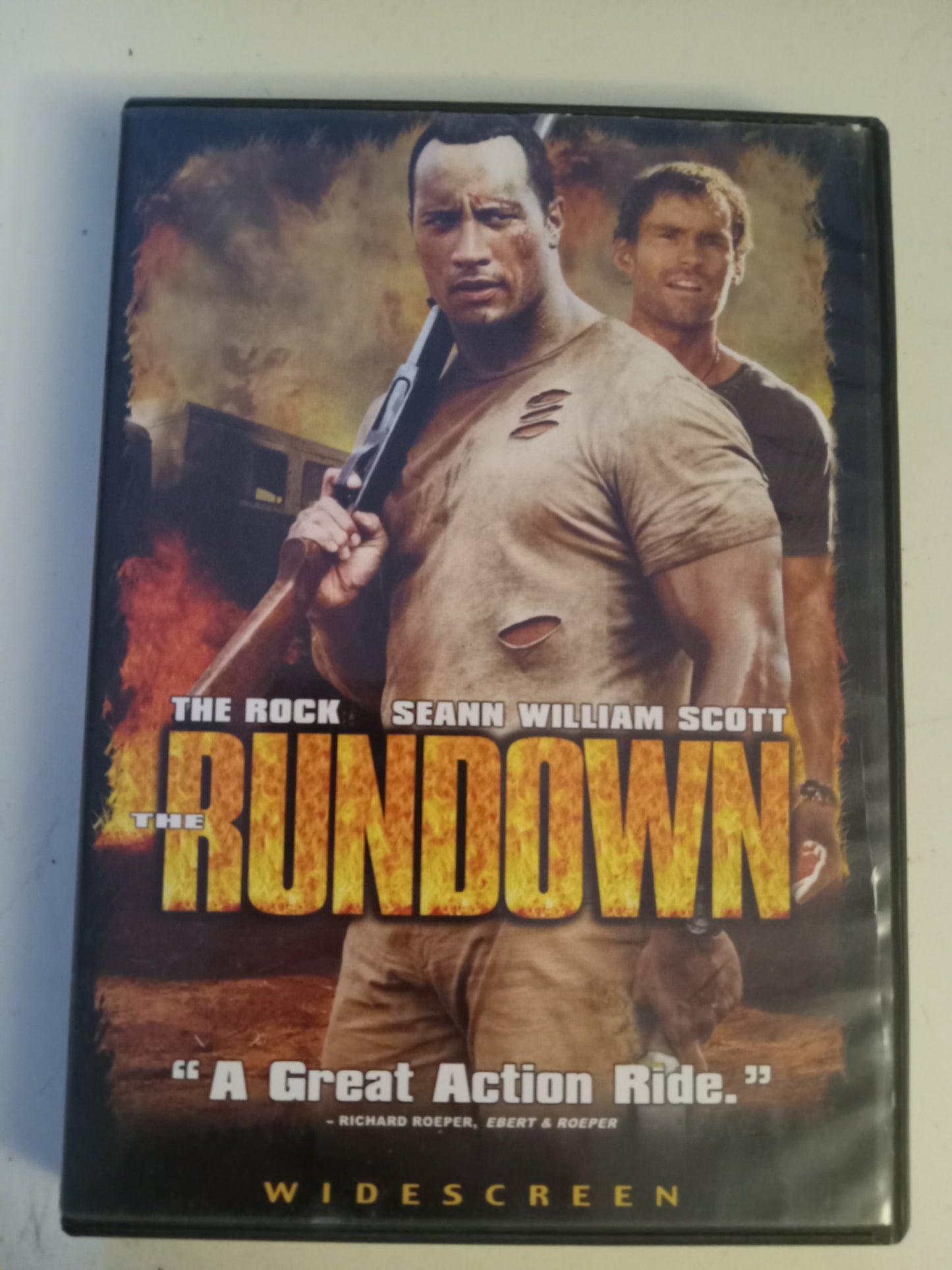 The Rundown, DVD Movie, Dwayne Johnson Widescreen, Rated PG-13, USED