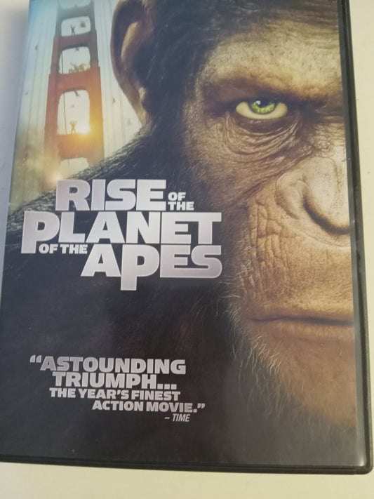 Rise Of The Planet Of The Apes, DVD Movie, Widescreen, Rated PG-13, USED