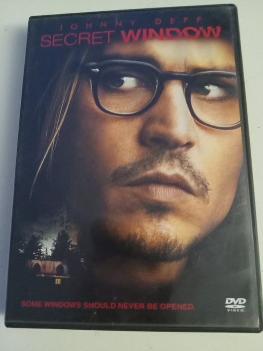 Secret Window, DVD Movie, Widescreen, Rated PG-13, USED