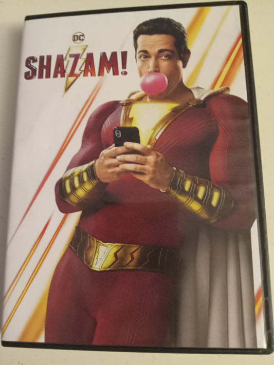 Shazam!, DVD Movie, 2 Discs, Widescreen, Rated PG-13, USED