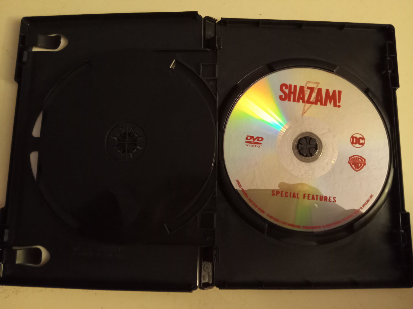 Shazam!, DVD Movie, 2 Discs, Widescreen, Rated PG-13, USED