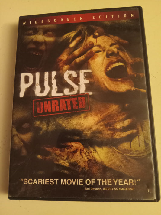 Pulse, DVD Movie, Widescreen, Not Rated, USED