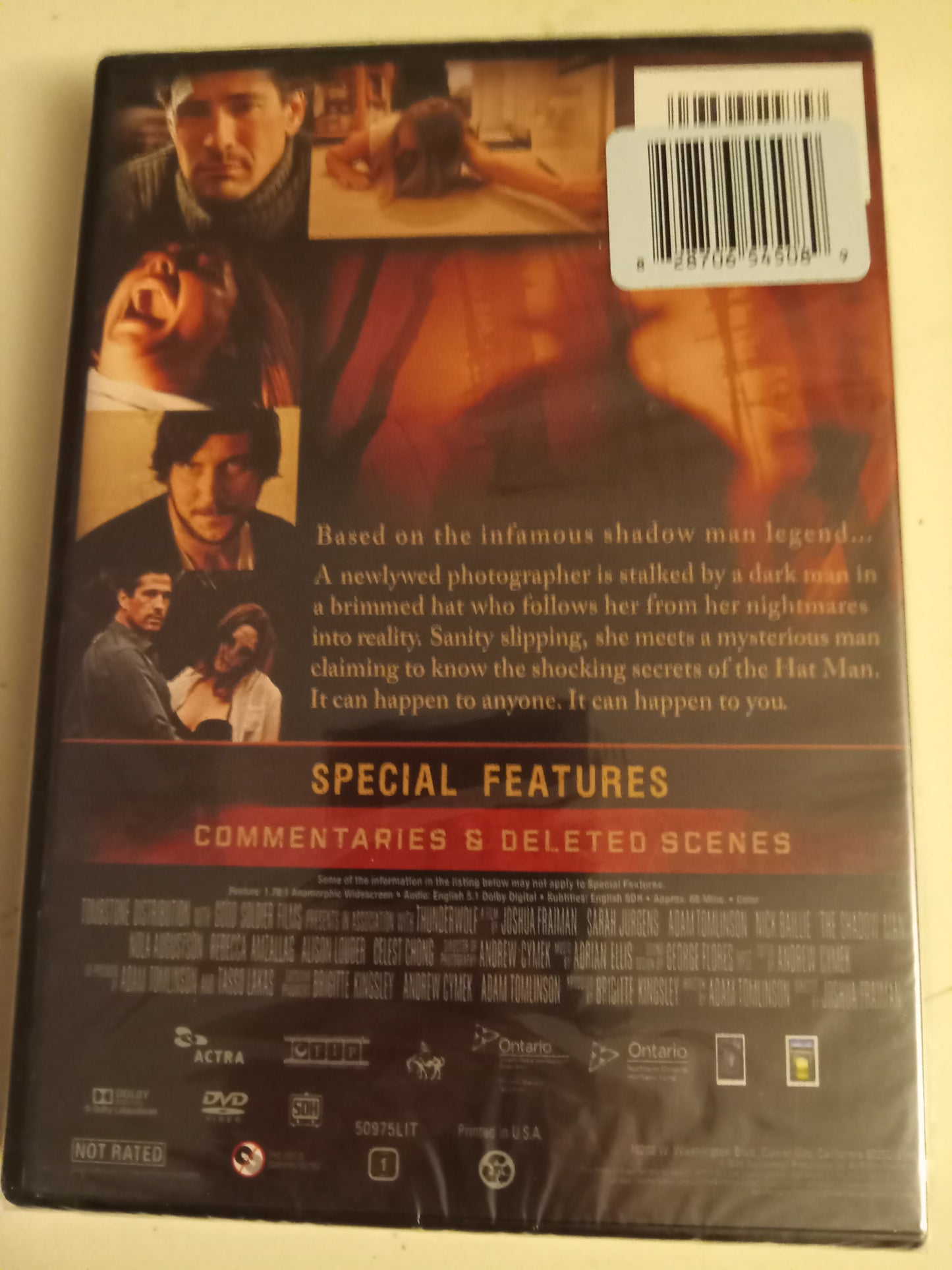 The Shadow Man, DVD Movie, Widescreen, Not Rated, NEW