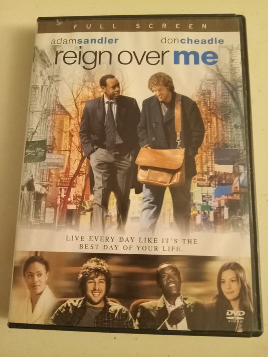 Reign Over Me DVD Movie, Adam Sandler Widescreen/Fullscreen, Rated R, USED