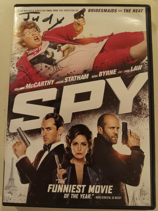 Spy, DVD Movie, Jason Statham, Widescreen, Rated R, USED