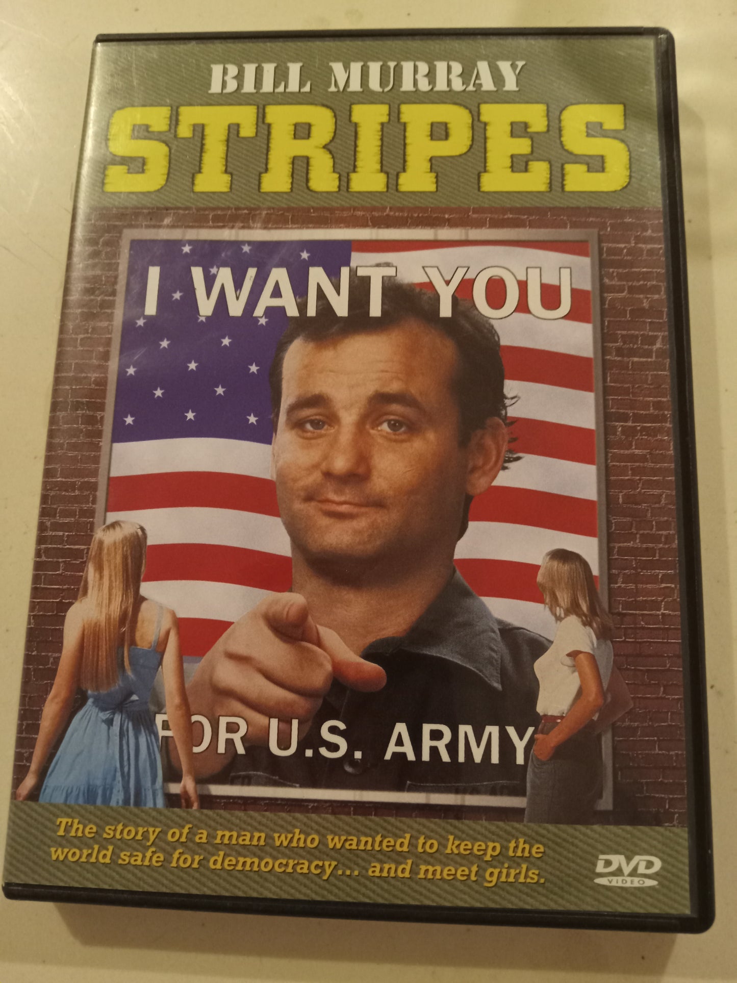 Stripes, DVD Movie, Bill Murray, Widescreen, Rated R, USED