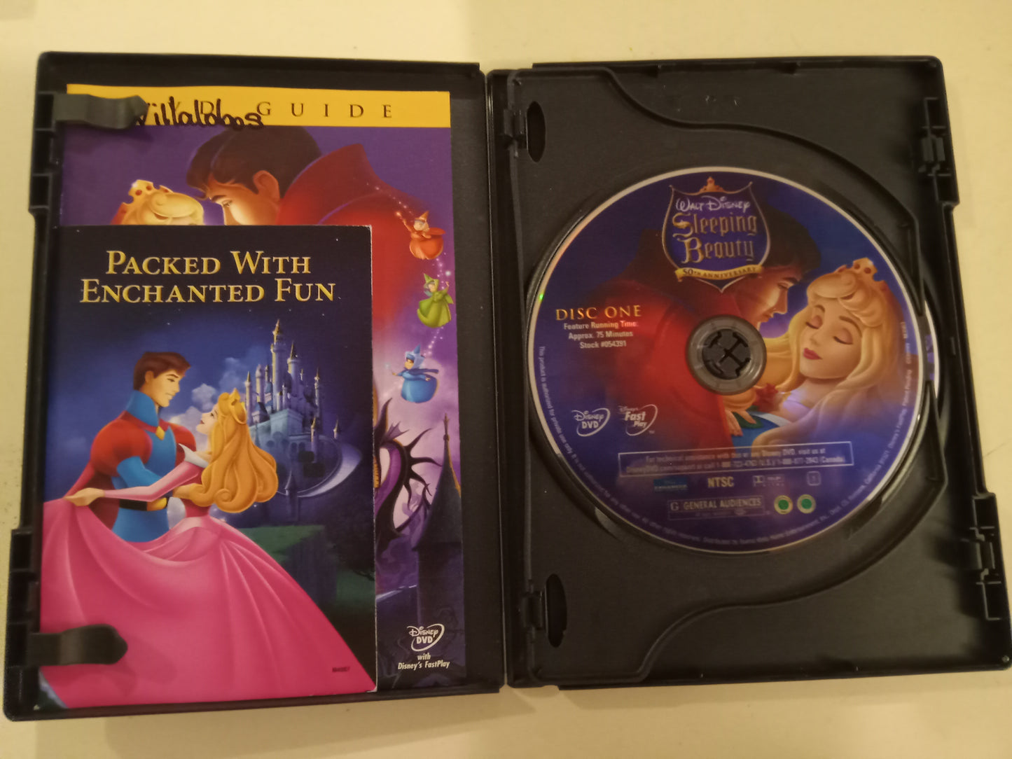 Sleeping Beauty, Platinum Edition, DVD Movie, Widescreen, Rated G, USED