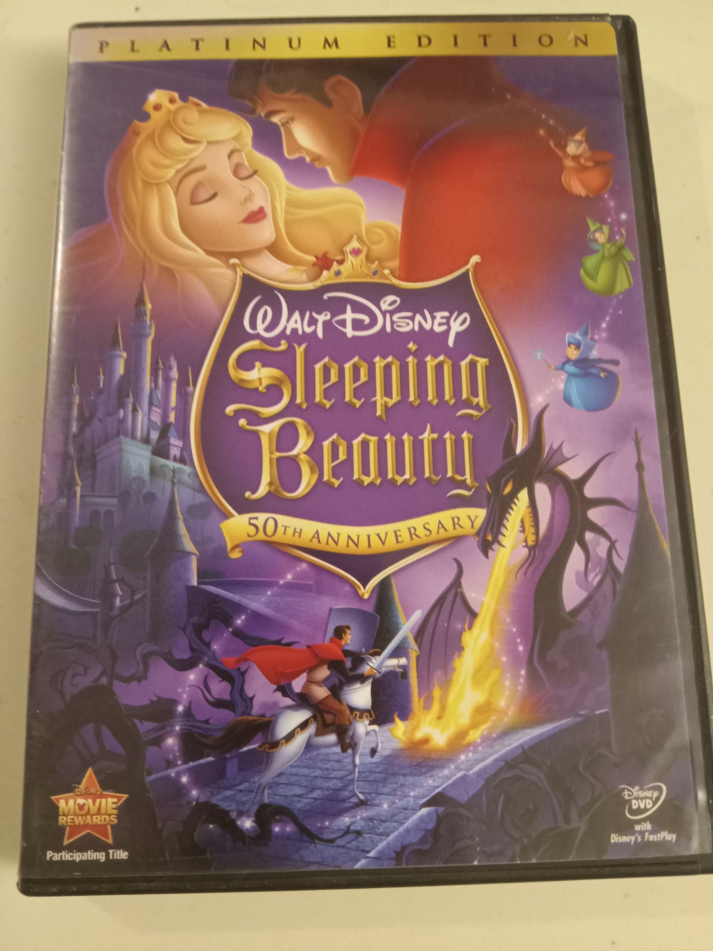 Sleeping Beauty, Platinum Edition, DVD Movie, Widescreen, Rated G, USED