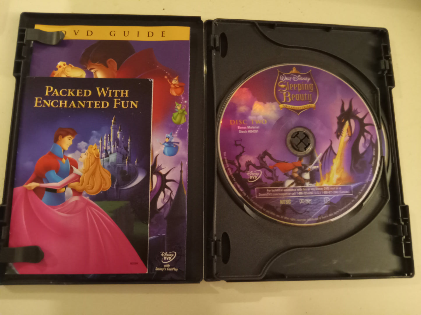 Sleeping Beauty, Platinum Edition, DVD Movie, Widescreen, Rated G, USED