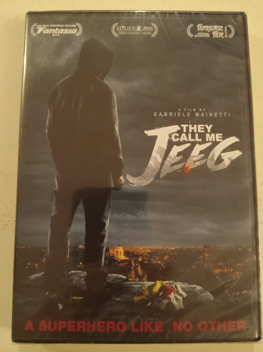 They Call Me Jeeg, DVD Movie, Widescreen, Not-Rated, NEW